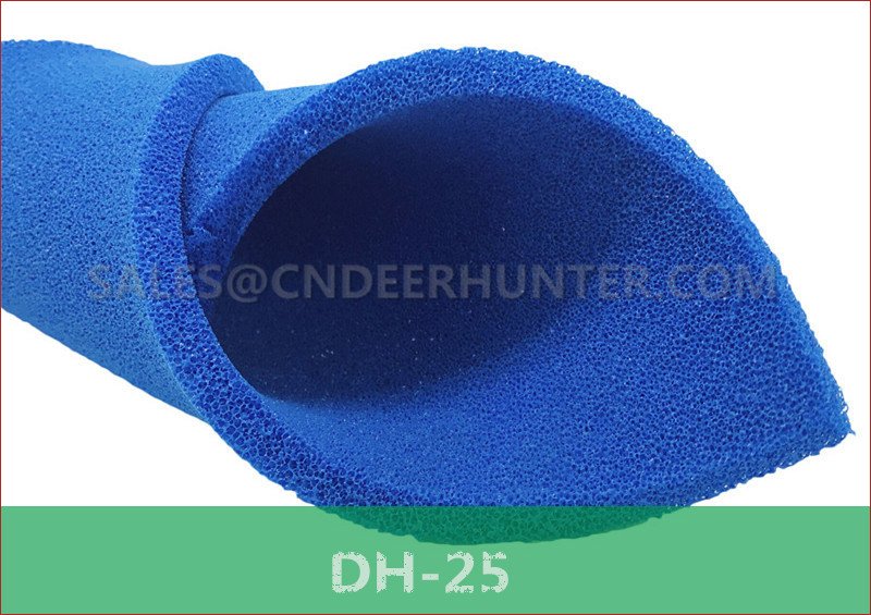 Hoja de espuma de silicona de células abiertas DH-25 para mesa de planchar
